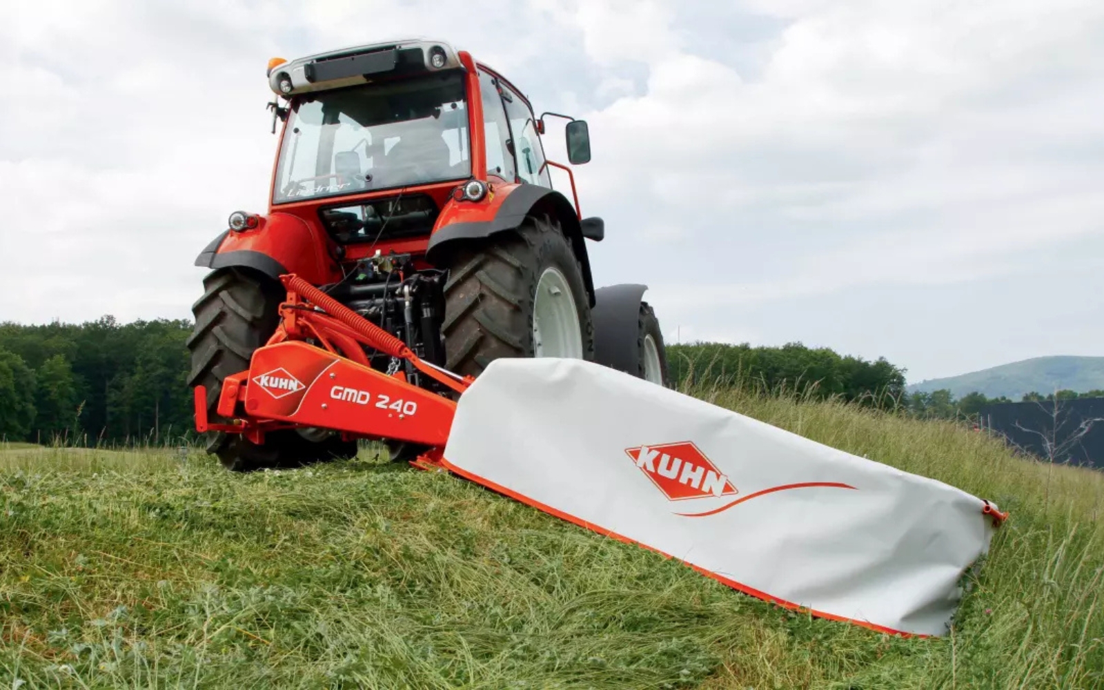 Kuhn GMD 240 hátsó oldalsó kasza