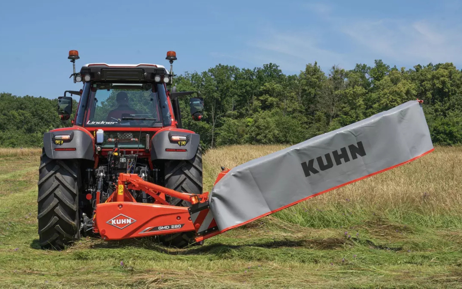 Kuhn GMD 280 hátsó oldalsó kasza